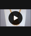 1 Gram Gold Chain Lakshmi Dollar Full Ruby Jewelry BGDR876